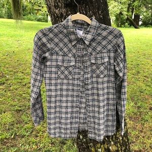 Patagonia plaid button up